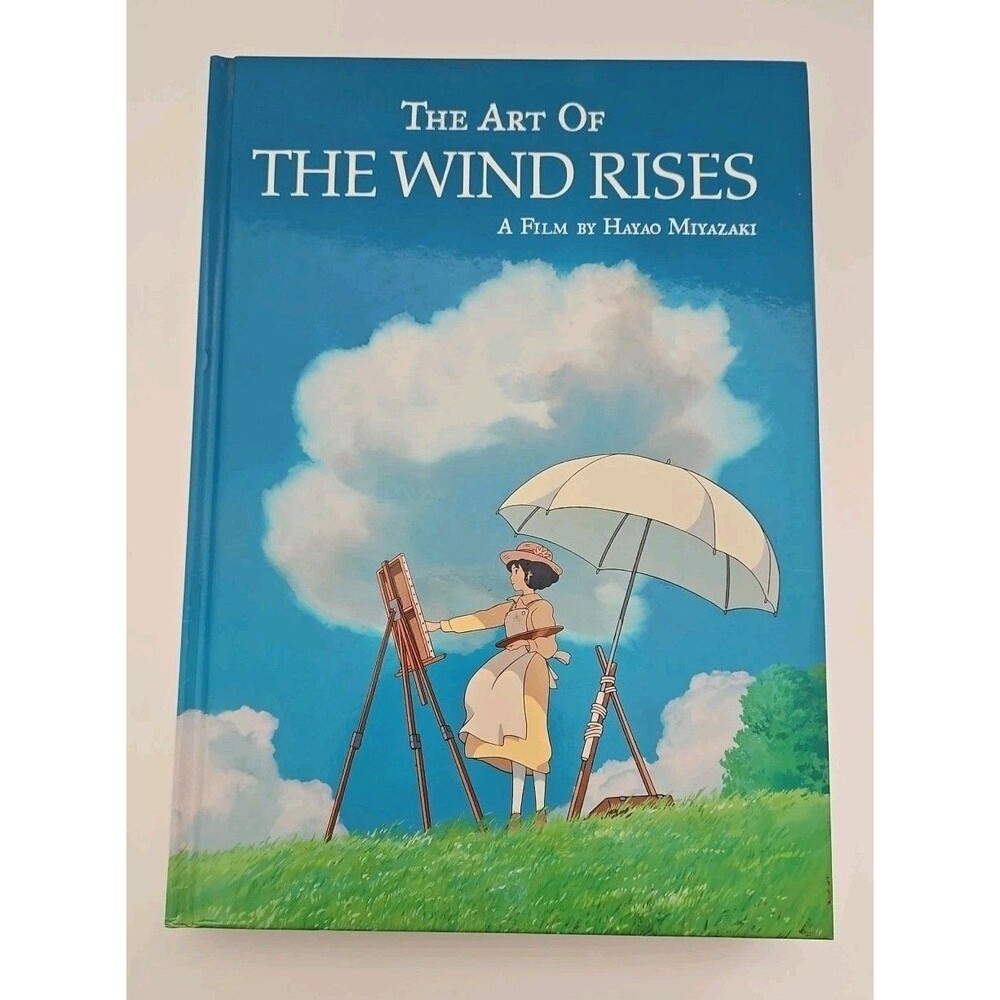 The Art of the Wind Rises Hard Cover Book A Film By Hayao Miyazaki